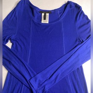 BCBGM Blue Mid Length Dress